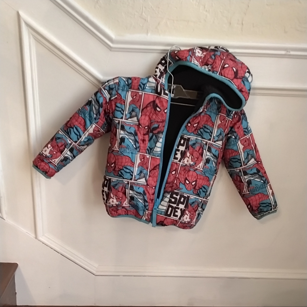 Marvel Spider-Man Reversible Jacket – 3T